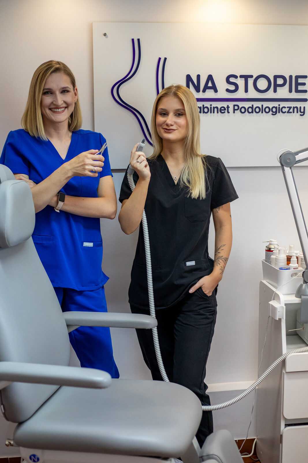 Konsultacja podologiczna Warszawa Bielany - Justyna Liszko i Julia Kolczyńska z Gabinetu Na Stopie